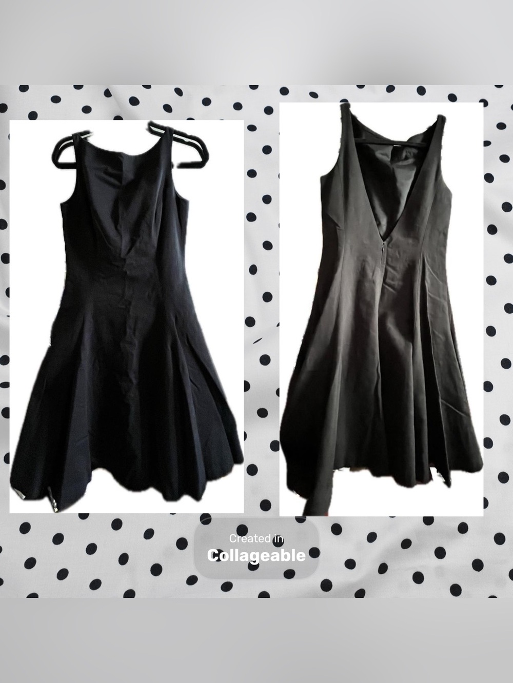 Rugby Ralph Lauren Black Sleeveless Fit-and-Flare Midi Dress